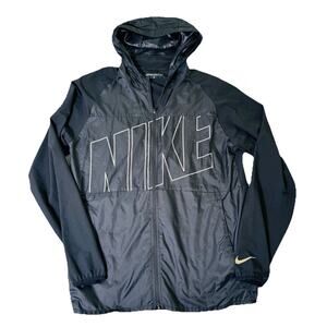 NIKE GOLF WINDBREAKER LIGHTWEIGHT HOODED JACKET SZ M